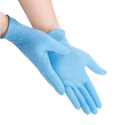YaniBlue Nitrile Compound Gloves (Large)