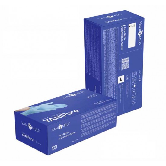 YaniPure Nitrile Examination Gloves (X-Large)