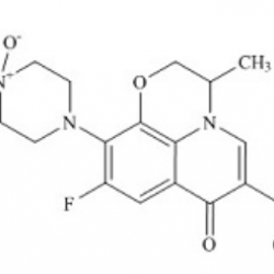 Ofloxacin N-Oxide Acetic Acid Salt