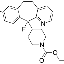 4-(8-Chloro-11-fluoro-6,11-dihydro-5H-benzo[5,6]cyclohepta[1,2-b]pyridin-11-yl)-1-Piperidinecarboxylic Acid Ethyl Ester
