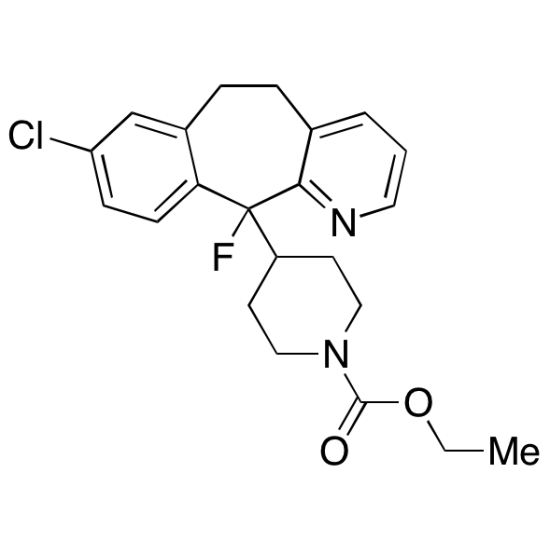 4-(8-Chloro-11-fluoro-6,11-dihydro-5H-benzo[5,6]cyclohepta[1,2-b]pyridin-11-yl)-1-Piperidinecarboxylic Acid Ethyl Ester