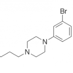 3-Dechloro-3-bromo Trazodone Hydrochloride