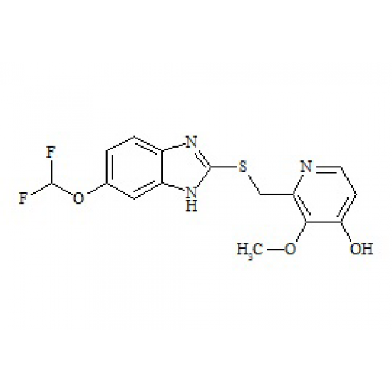 4'-O-Demethyl Pantoprazole Sulfide