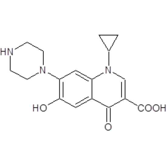 6-Hydroxy-6-defluoro Ciprofloxacin 6-Hydroxy-6-defluoro Ciprofloxacin