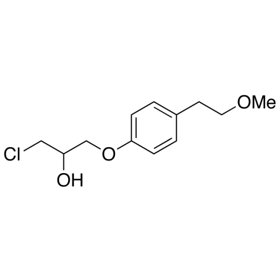 rac 1-Chloro-3-[4-(2-methoxyethyl)phenoxy]-2-propanol